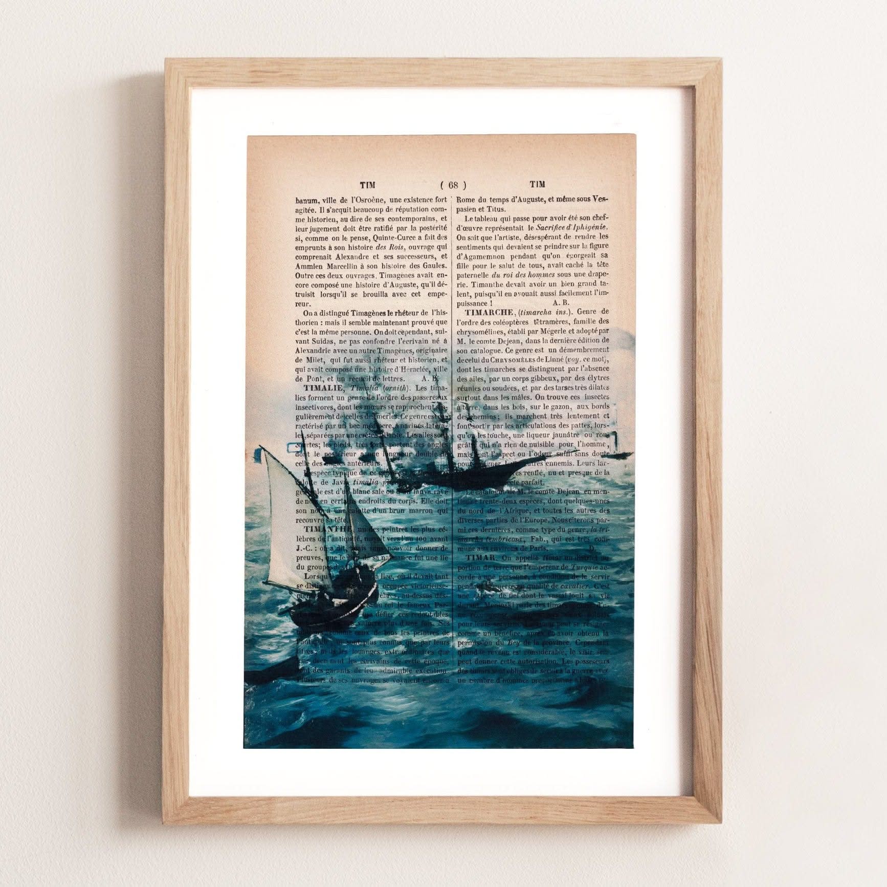 Kearsarge-Alabama - Édouard Manet (French 1870s Edition) – Art on